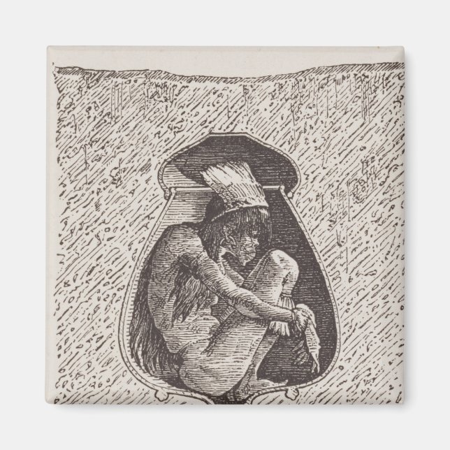 Old Indian cemetery Magnet (Front)