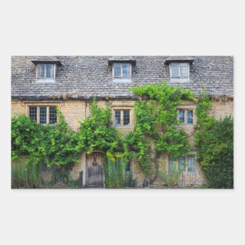 Old Inn along High Street Rectangular Sticker