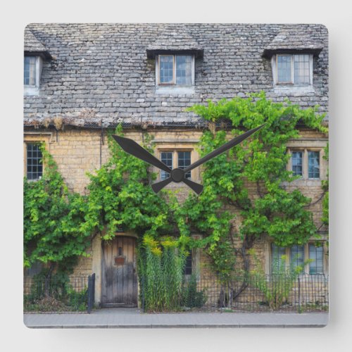 Old Inn along High Street Square Wall Clock