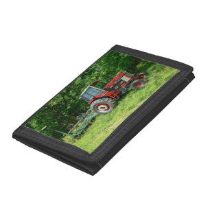 Old International Tractor Trifold Wallet