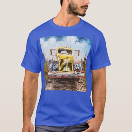 Old International truck Long T_Shirt