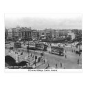 1930's Ireland, O'Connell Bridge Dublin postcard