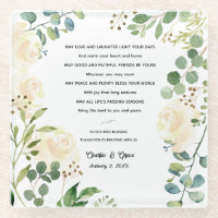 Old Irish Blessing & Wedding Greenery