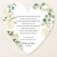 Old Irish Blessing & Wedding Greenery