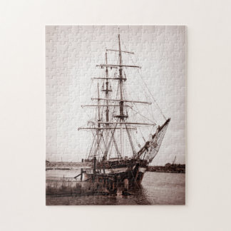 Old Irish Sailing Ship Jigsaw Puzzle