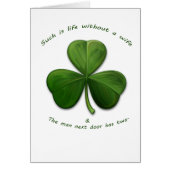Old Irish Sayings (Front)