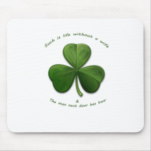 Old Irish Sayings Mouse Pad