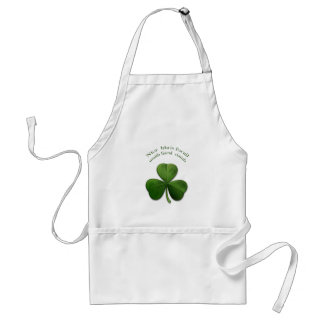 Old Irish sayings on Irish Design Products Adult Apron