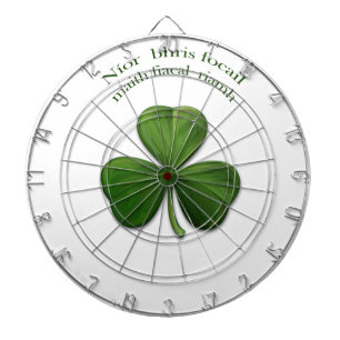 Old Irish sayings on Irish Design Products Dart Board