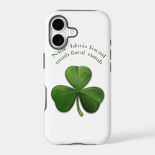 Old Irish sayings on Irish Design Products iPhone 17 Case