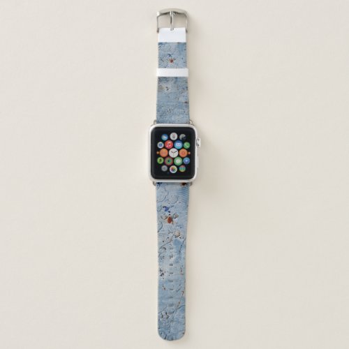 Old Iron Blue Stain Corrode Apple Watch Band