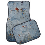 Old Iron Blue Stain Corrode Car Floor Mat