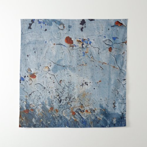 Old Iron Blue Stain Corrode Tapestry