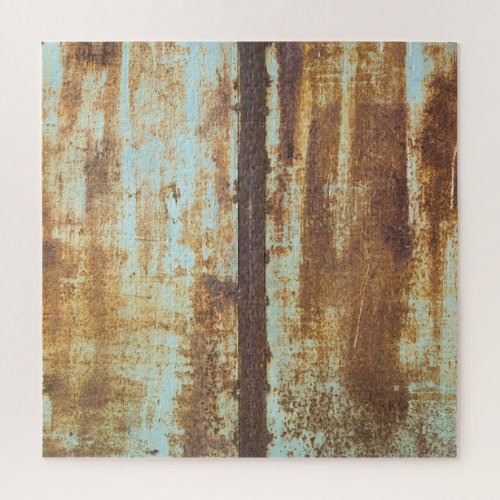 Old Iron Rust Metal Background Jigsaw Puzzle