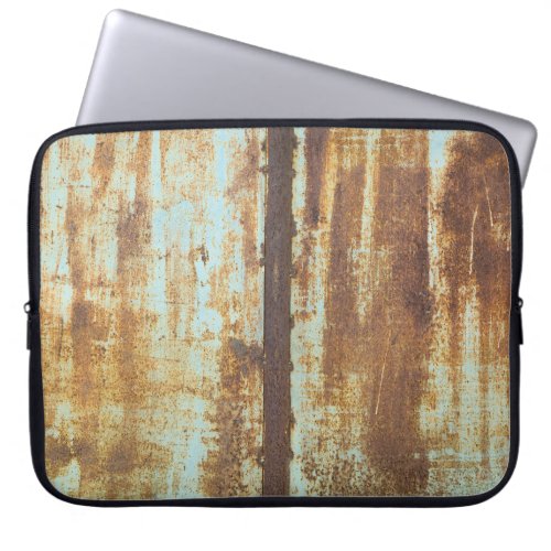 Old Iron Rust Metal Background Laptop Sleeve