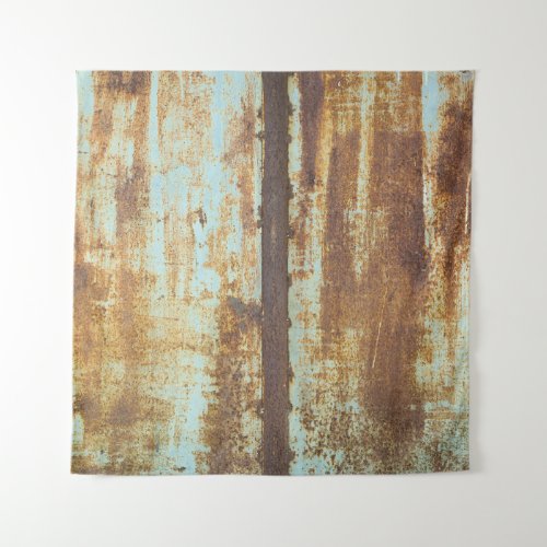 Old Iron Rust Metal Background Tapestry