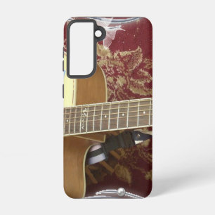 Old is gold String Instrument. Guitar Samsung Galaxy S21 Case