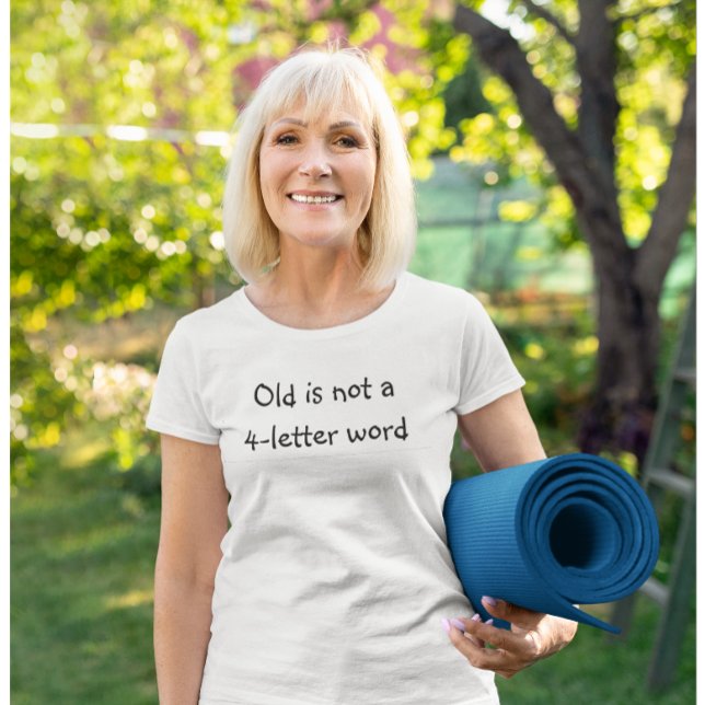 Old is Not a 4-letter Word Tri-Blend Shirt (Creator Uploaded)