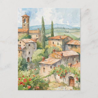 Old Italian Village  Postcard