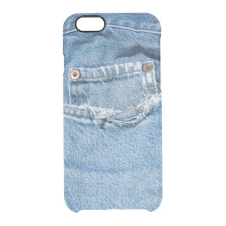 Old Jeans Custom iPhone 6 Clearly™ Deflector Case