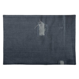 Old Jeans Fabric Placemat