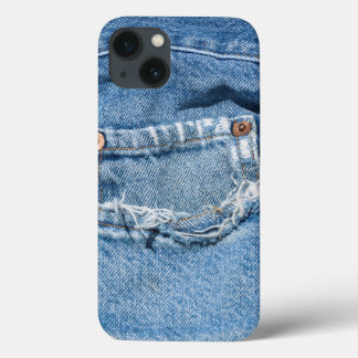 Old Jeans iPad Air, Barely There iPhone 13 Case