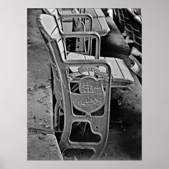 Old Jersey City:  Roosevelt Stadium Poster (Front)