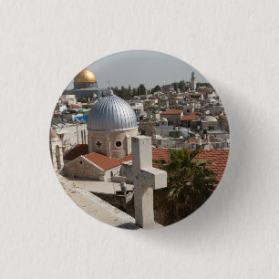 Old Jerusalem's Skyline Button
