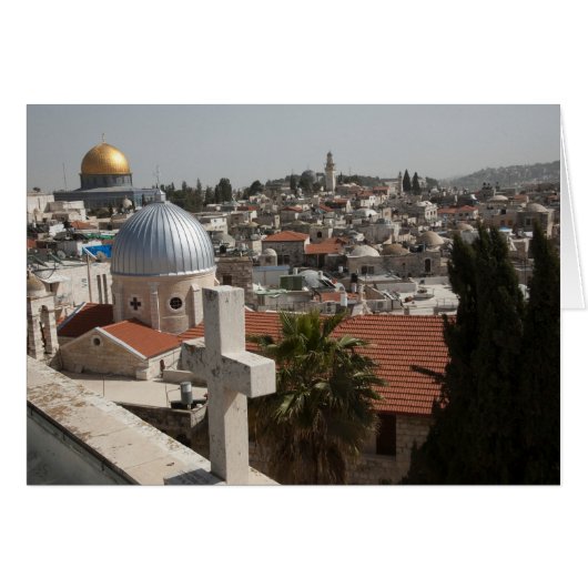 Old Jerusalem's Skyline Cards (Front Horizontal)