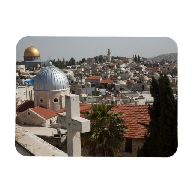 Old Jerusalem's Skyline Magnet (Horizontal)