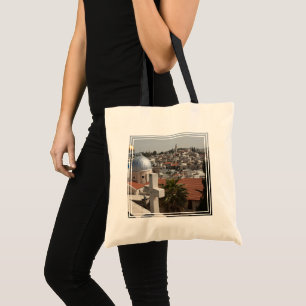 Old Jerusalem's Skyline Tote Bag