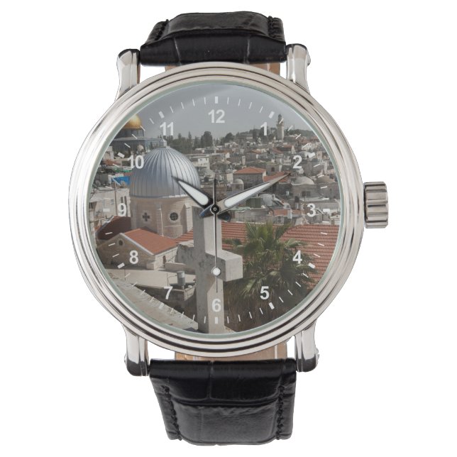 Old Jerusalem's Skyline Watch (Front)
