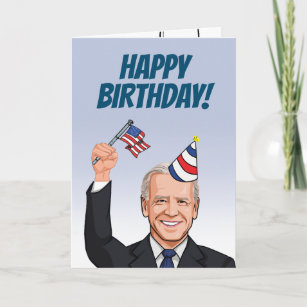 Old Joe Biden Birthday Card