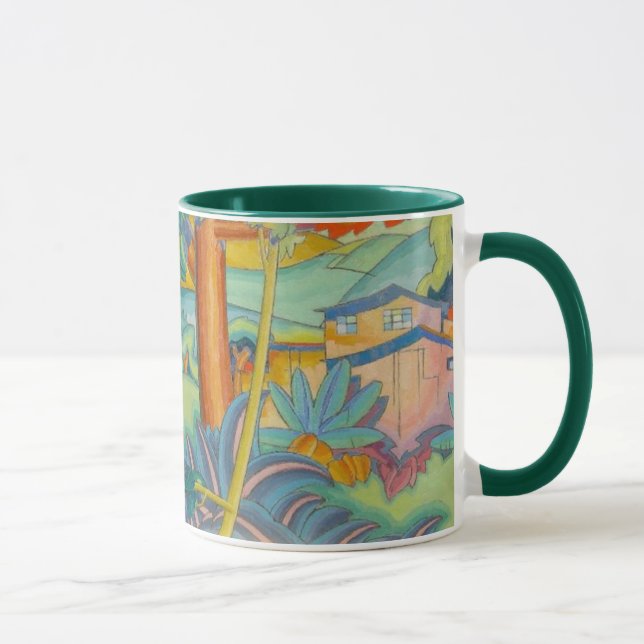 'Old Kahala Home' - Arman Manookian Mug (Right)