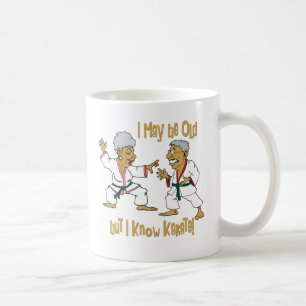 Old Karate Coffee Mug
