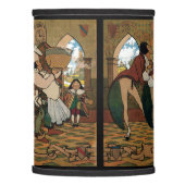 Old King Cole by Maxfield Parrish, 1894 Lamp Shade (Left)