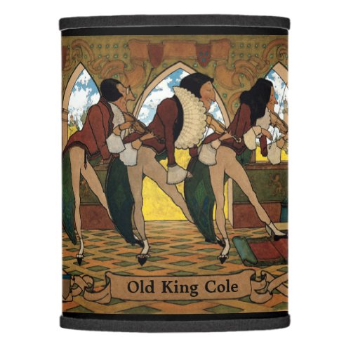 Old King Cole by Maxfield Parrish 1894 Lamp Shade