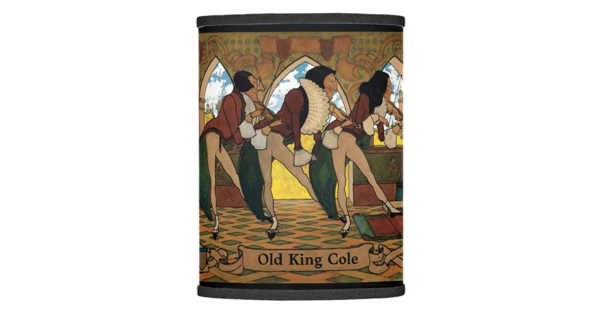 Old King Cole By Maxfield Parrish 1894 Lamp Shade Zazzle Com