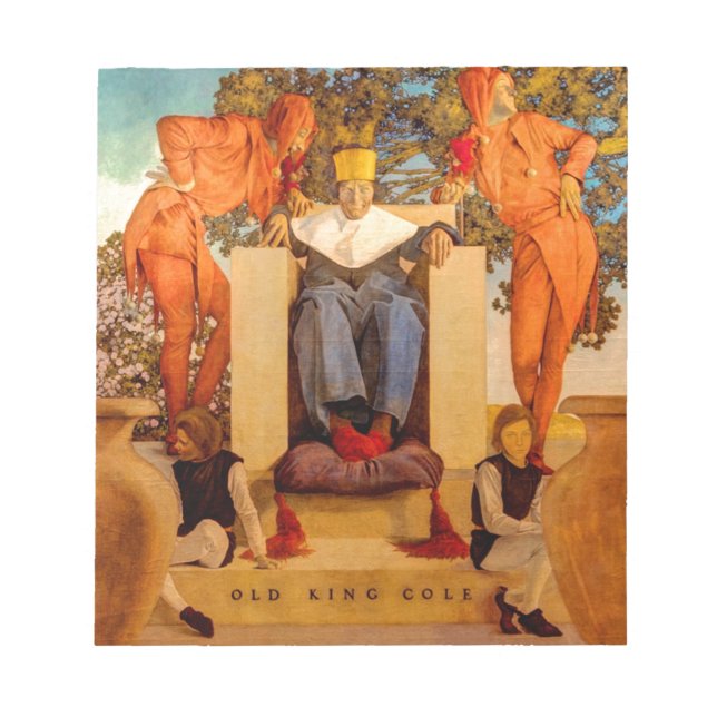 Old King Cole Notepad (Front)