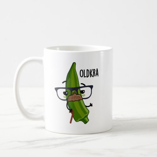 Old_kra Funny Okra Puns  Coffee Mug