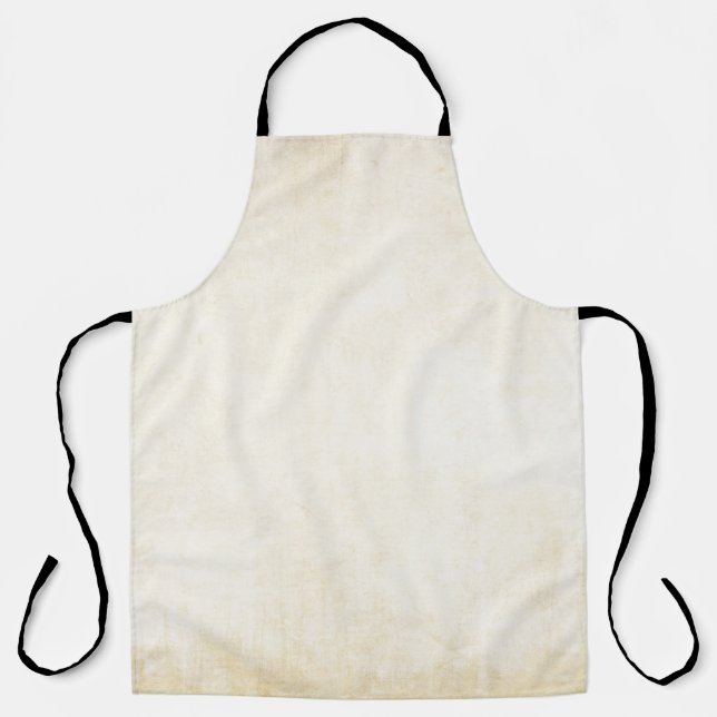 Old kraft paper: textured background apron (Front)