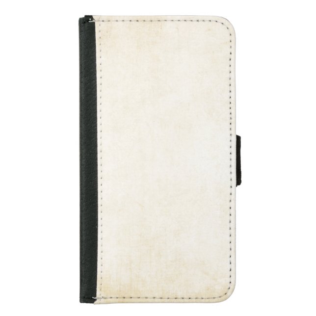 Old kraft paper: textured background samsung galaxy wallet case (Front)