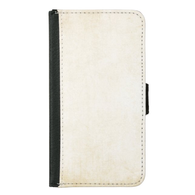 Old kraft paper: textured background samsung galaxy wallet case (Front)