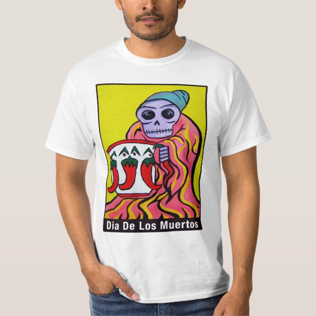 Old Lady 1 Acrylic on Canvas T-Shirt (Front)