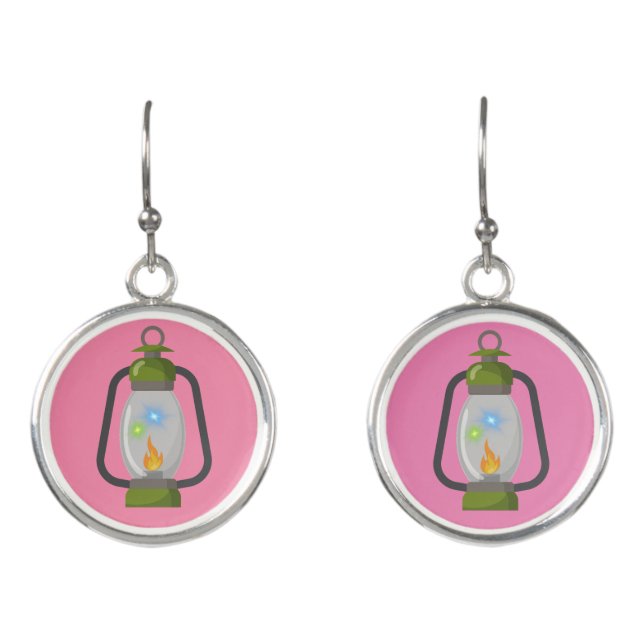 old lamp earrings (Front)