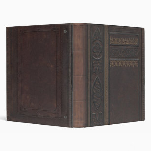 Old Leather Album Binder