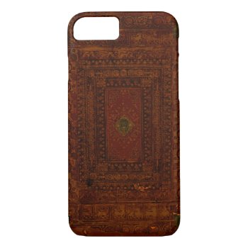 Old Leather And Brass Book Cover by OldArtReborn at Zazzle