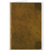 old leather book cover (Front)