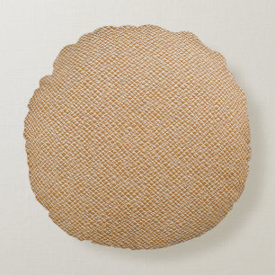Old leather texture backgroundleather,texture,anim round pillow