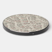 Old Library Card Collection Wireless Charger (Front 2)